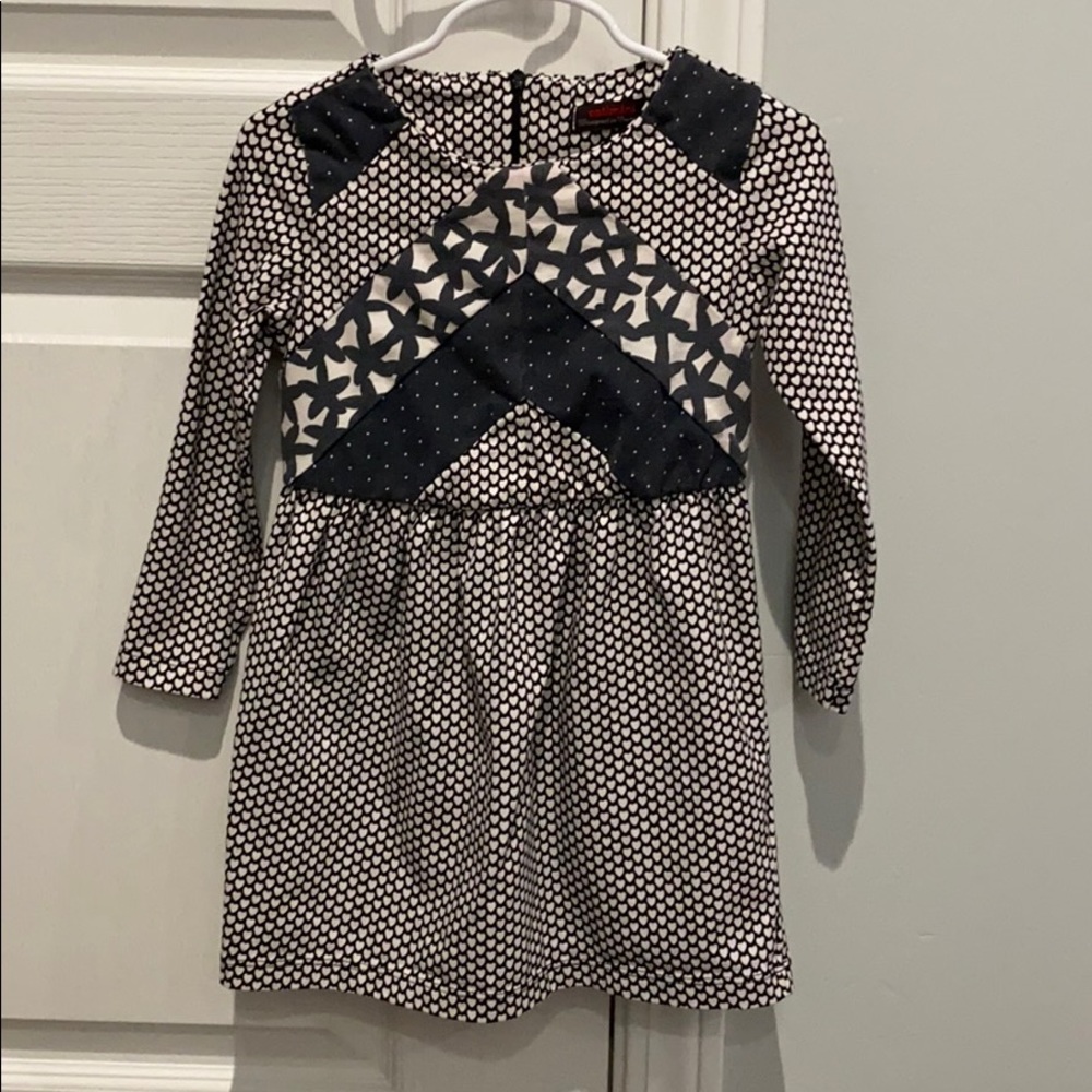Catimini heart dress. Size 3.